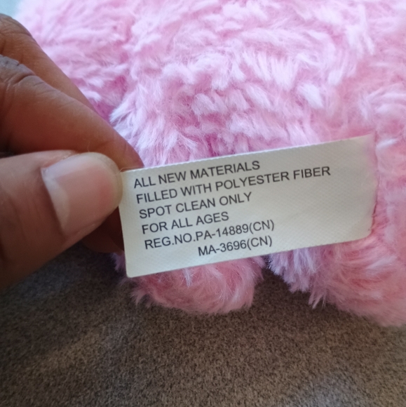 Fuzzy Friends Pink Sheep Lamb🐑 Adorable Easter Plush Stuffed Animal Soft Toy 5" - Picture 9 of 14